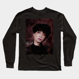 Yoongi (wings) Long Sleeve T-Shirt